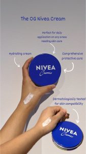 Nivea cream - moisturizer 